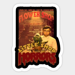 Little Shop Of Horrors, Classic Horror Sticker